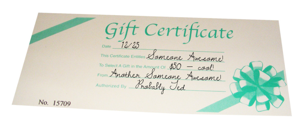 giftcertificate